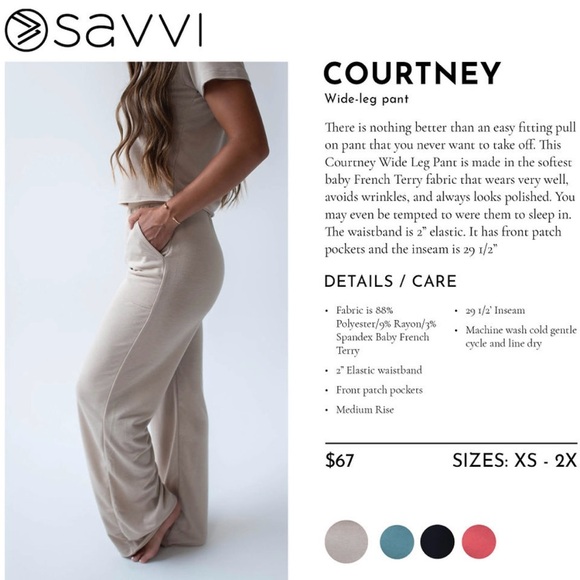 Savvi Courtney Set in Teal Green - Picture 14 of 16